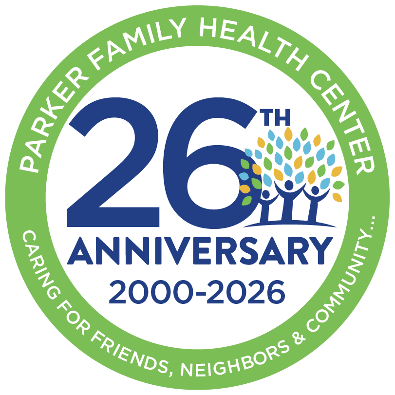 Parker Family Health Center — 26th Anniversary, 2000–2026